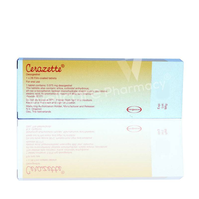 Cerazette Tablets 28'S Cerazette Tablets 28'S