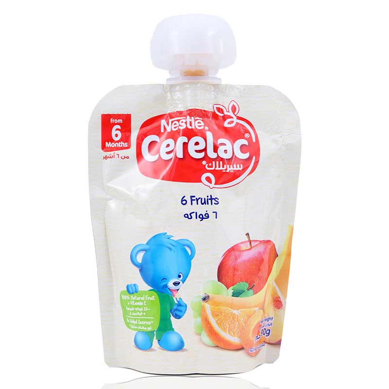 Cerelac 6 Fruits Pouch 90G