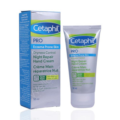 Cetaphil Pro Eczema Prone  Skin Hand Night Repair Cream 50ml