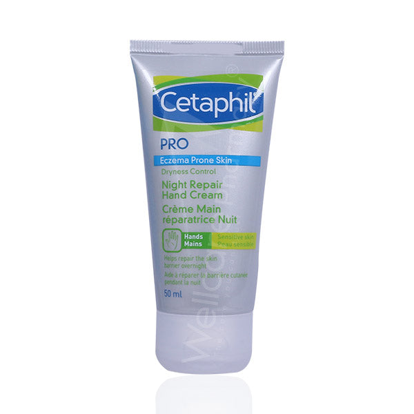 Cetaphil Pro Eczema Prone  Skin Hand Night Repair Cream 50Ml