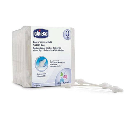 Chicco Baby Cotton Buds 0M+ 90'S - Wellcare Pharmacy