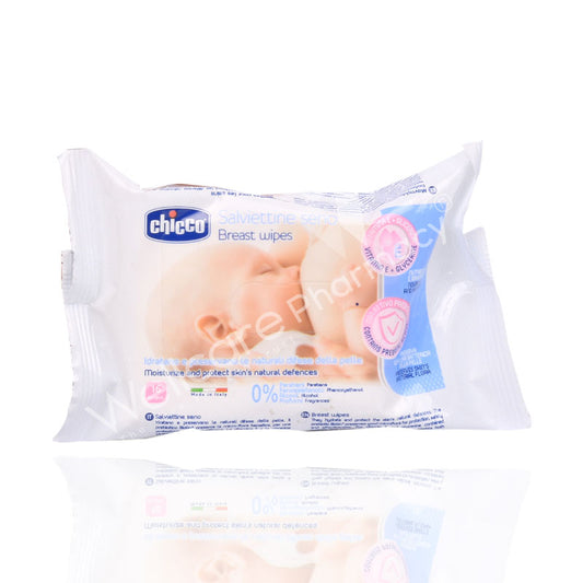 Chicco Breast Cleansing Wipes 16'S