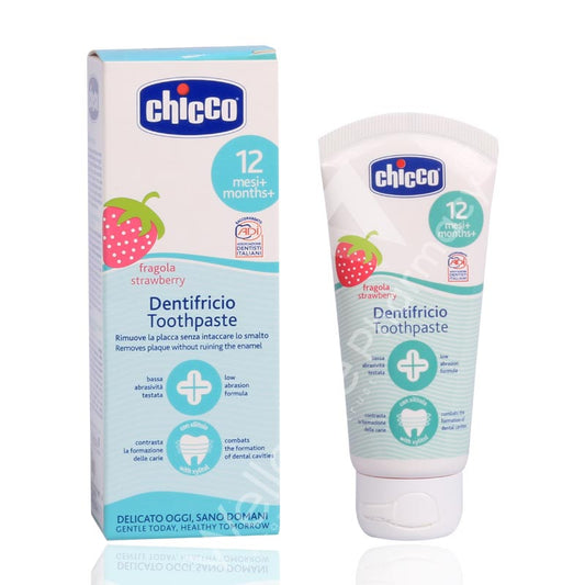 Chicco Child Tooth Paste Strawberry 12Month Plus 50Ml