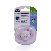 Chicco Silicon Soother Blue 6-16m 2'S