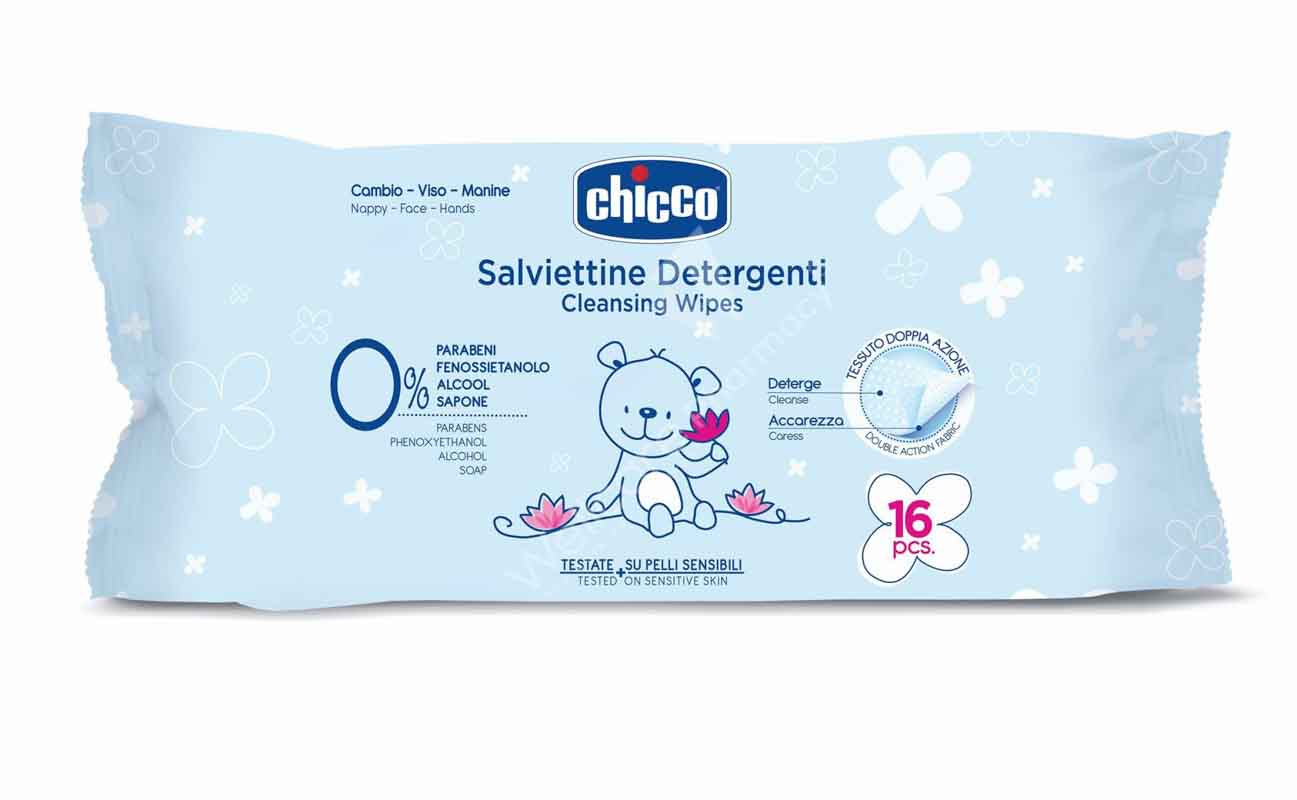 Chicco Wipes 16'S