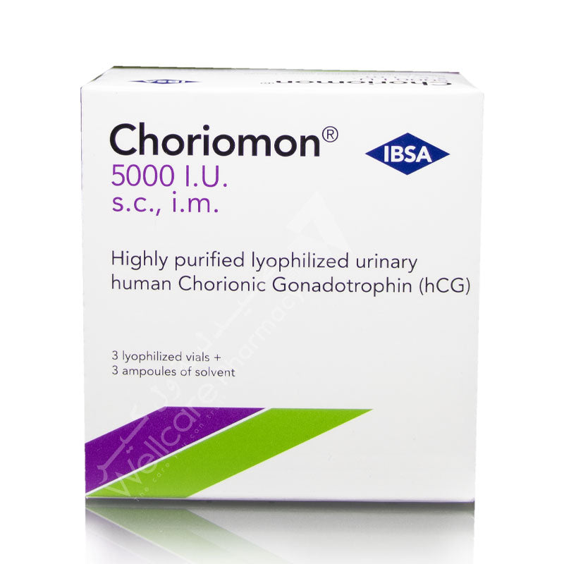 Choriomon 5000 Iu Injection 3'S