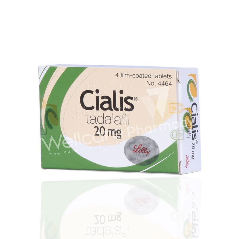 Cialis 20Mg Tablets 4'S