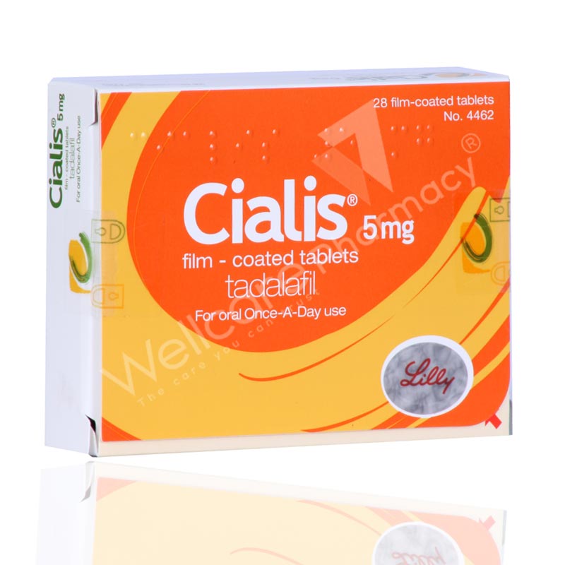 CIALIS 5MG TAB 2X14  28'S - Wellcare Pharmacy