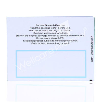 CIALIS 5MG TAB 2X14  28'S - Wellcare Pharmacy