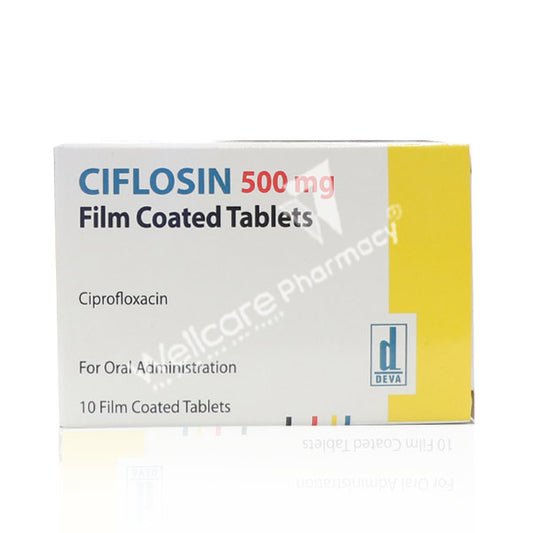 Ciflosin 500Mg Tablets 10'S