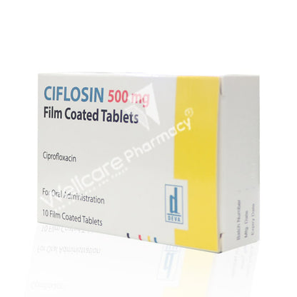 Ciflosin 500mg Tablets 10'S