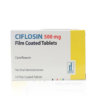 Ciflosin 500mg Tablets 10'S
