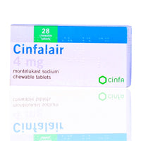 Cinfalair 4mg Chew Tablets 28'S