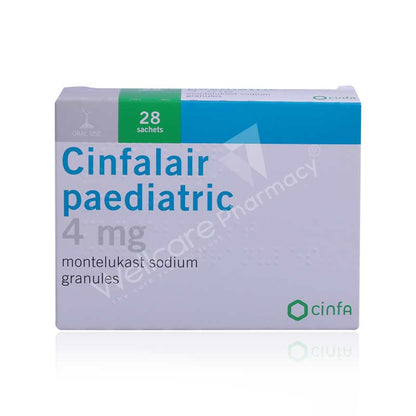 Cinfalair 4mg Pediatric Granules 2x14'S