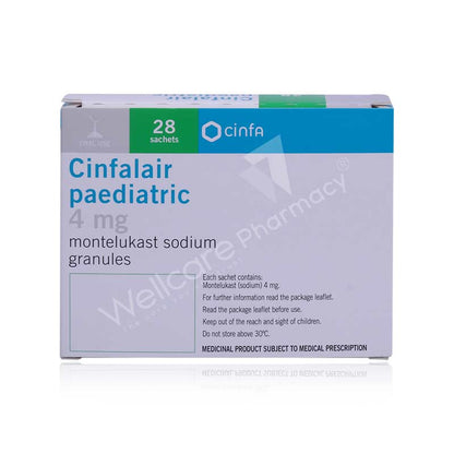 Cinfalair 4Mg Pediatric Granules 2X14's
