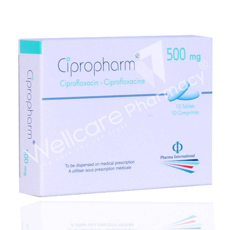 Cipropharm 500Mg Tablets 10'S Cipropharm 500Mg Tablets 10'S