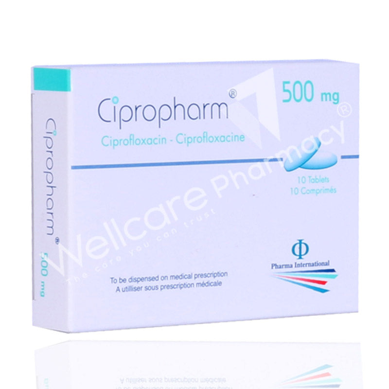 Cipropharm 500Mg Tablets 10'S