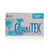 Claritek 500mg Tablets 10'S
