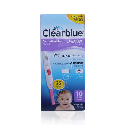 Clearblue Digital Ovulation Test 10'S
