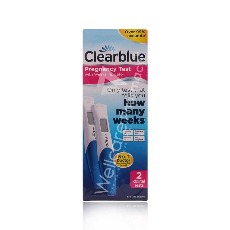 Clearblue Plus Preg Test 2'S - Wellcare Pharmacy