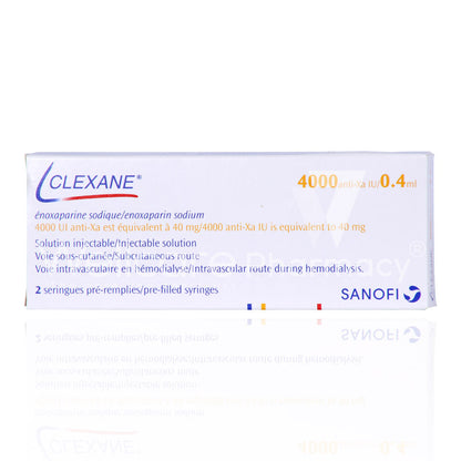 Clexane 4000 Anti-Xa Iu/0.4Ml 2'S