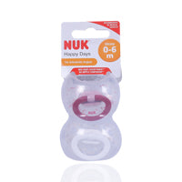 Cnc Nuk Happy Days O-6m Soother 2'S