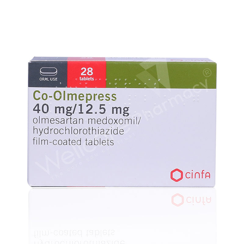 Co-Olmepress 40mg/12.5mg Tablets 28'S