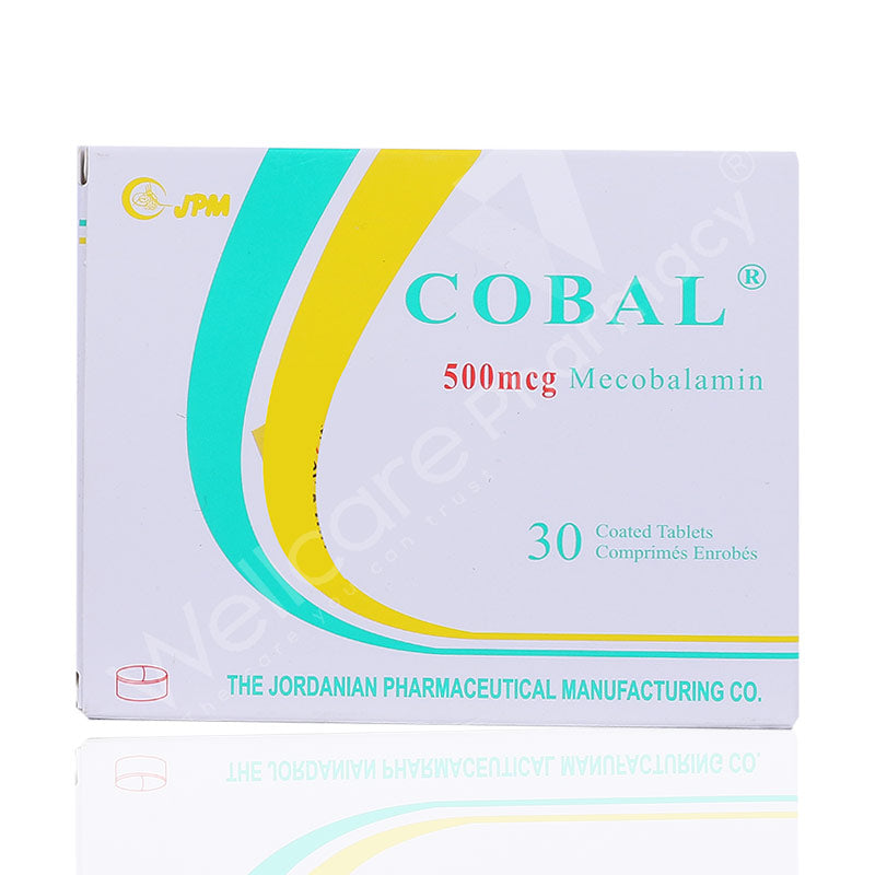 Cobal 500Mcg Tablets 30'S – Wellcare Pharmacy