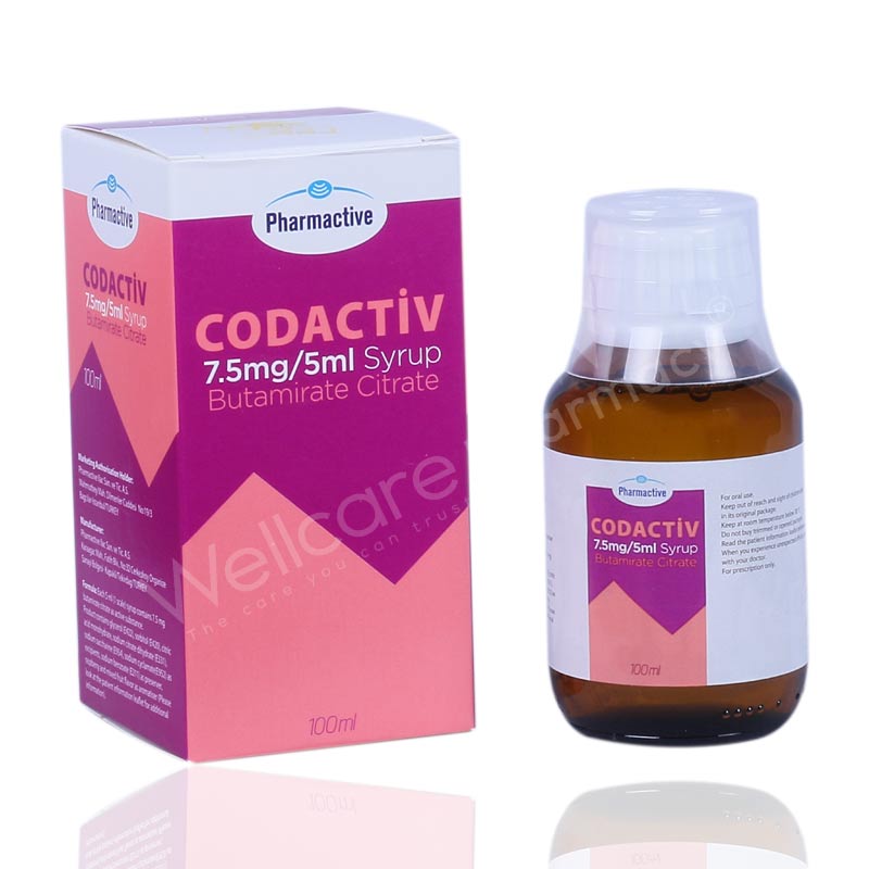 Codactiv 7.5mg/5ml Syrup 100ml