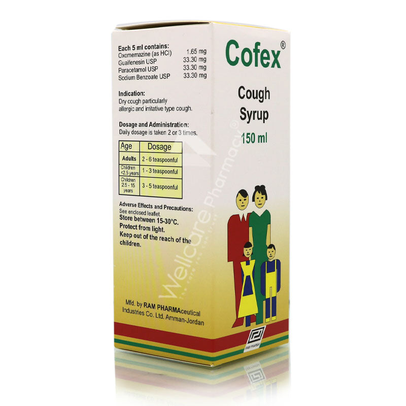 Cofex Cough Syrup 150Ml