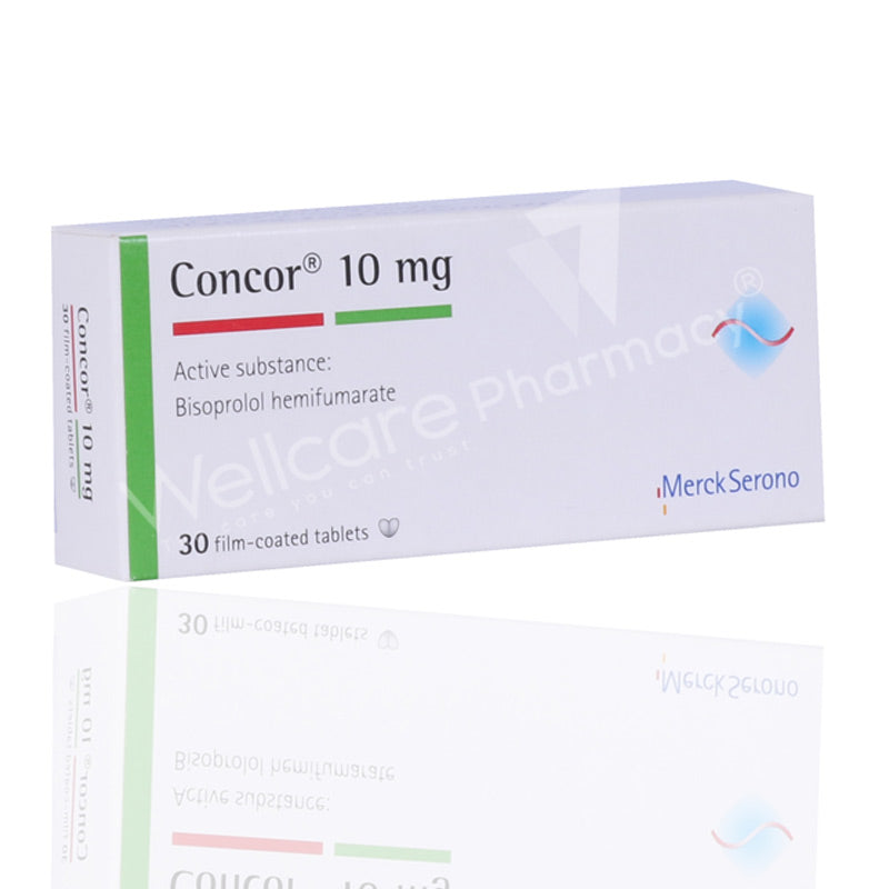 Concor 10Mg Tablets 30'S