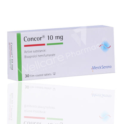 Concor 10Mg Tablets 30'S