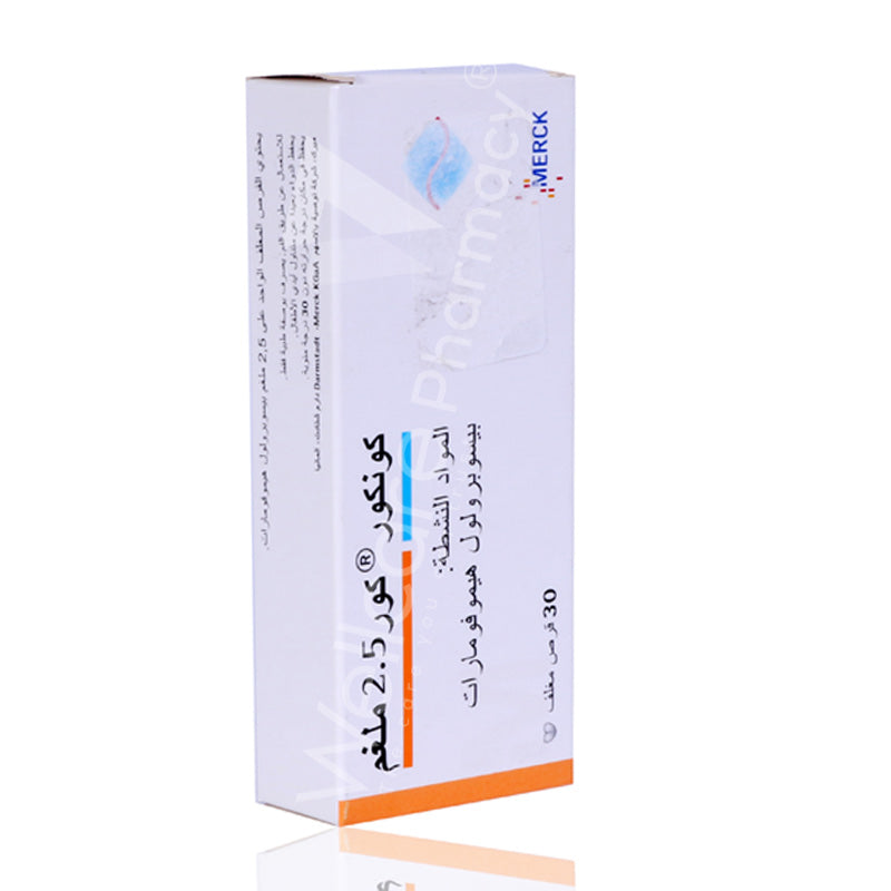 Concor 2.5Mg Tablets 30'S