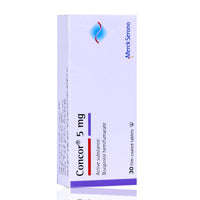 Concor 5Mg Tablets 30'S