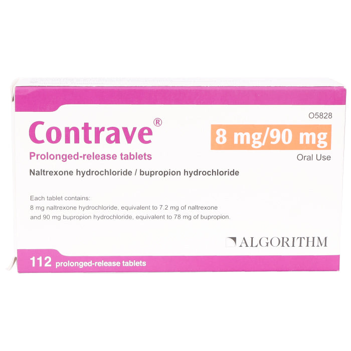 Contrave 8mg/90mg Tablets 112'S