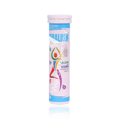 Coralium Calcium&Vitamin Effervescent Tablets 14'S