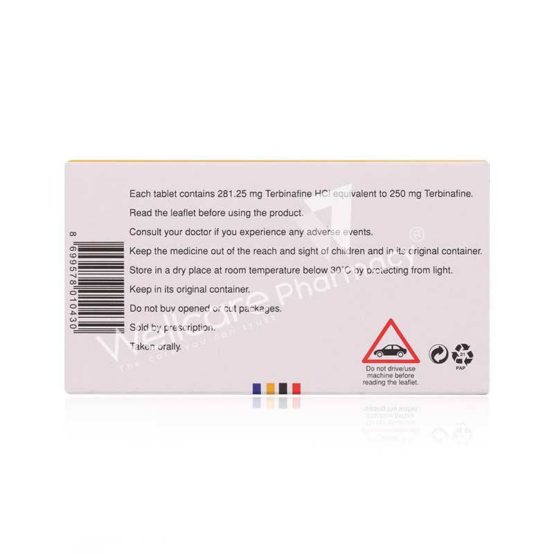 Corbinal 250Mg Tablets 14'S Corbinal 250Mg Tablets 14'S