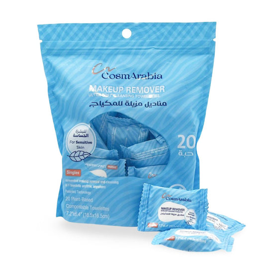 Cosmarabia Makeup Remover For Sensitive Skin 20'S