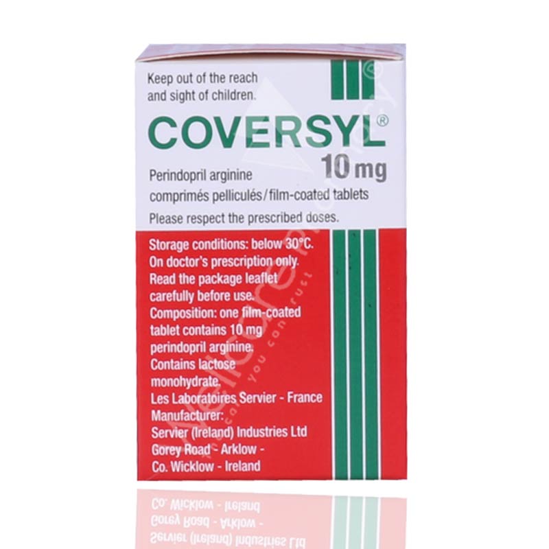 Coversyl 10Mg Tablets 30'S