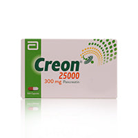 Creon 25000 300mg Capsule 10x10 100'S
