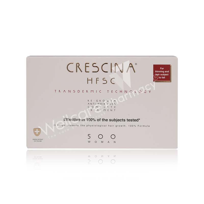 Crescina Hfsc Trans Tech Complete Treat Woman 500 Amp 10+10x3.5ml