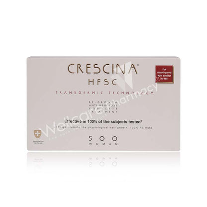 Crescina Hfsc Trans Tech Complete Treat Woman 500 Amp 10+10X3.5Ml