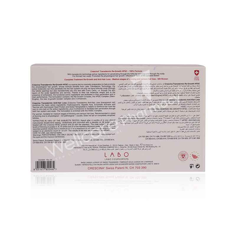 Crescina Hfsc Trans Tech Complete Treat Woman 500 Amp 10+10x3.5ml
