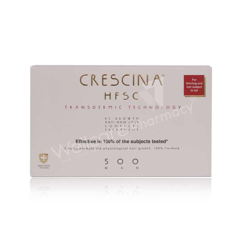 Crescina Hfsc Transdermal Technology Complete Treatment 500 Amp 10+10X3.5Ml