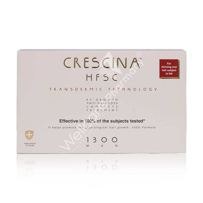 Crescina Hfsc Transdermic Technology Complete Treatment 1300 Amp 10+10X3.5Ml