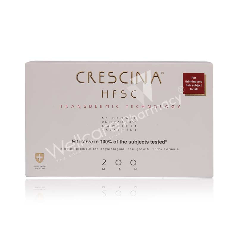 Crescina Hfsc Transdermic Technology Complete Treatment 200 Amp 10+10x3.5ml