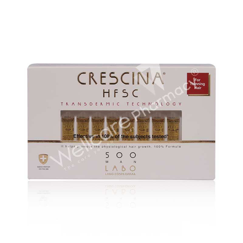 Crescina Hfsc Transdermic Technology Treatment500 Amp 20x3.5ml