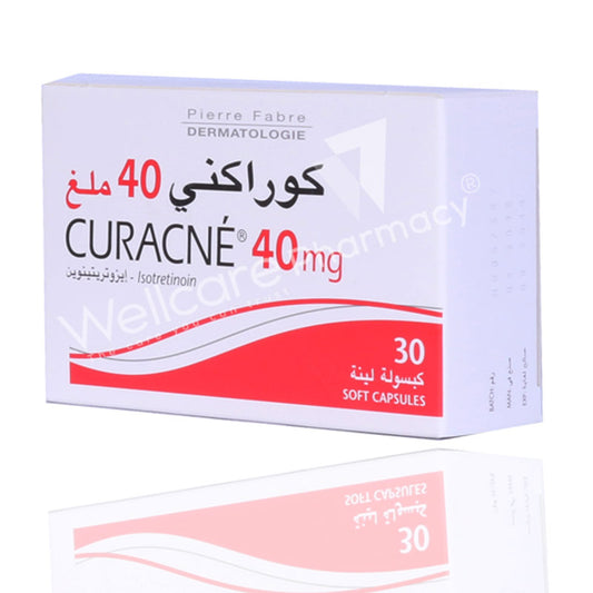 Curacne 40mg Capsules 30'S