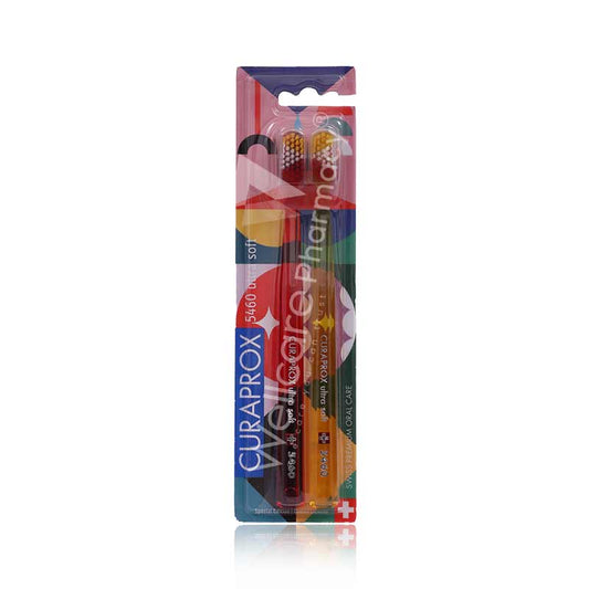 Curaprox Cs 5460 Duo Power Smile Edition Ultra Soft Toothbrush