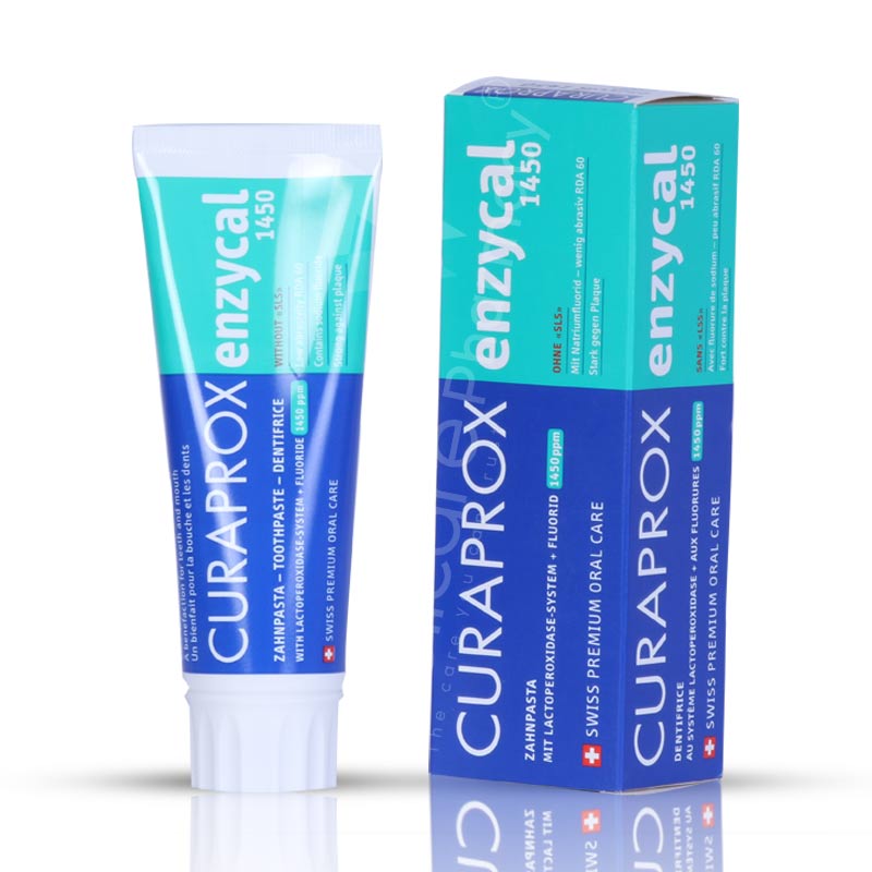 Curaprox Enzycal Fluoride Tooth Paste 75Ml